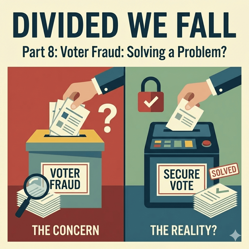 Divided We Fall Part 8: Voter Fraud: Solving a&nbsp;Problem?