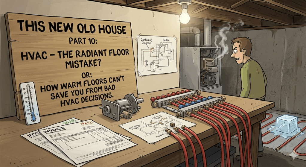 This New Old House Part 10: HVAC – The Radiant Floor Mistake?
