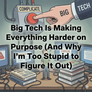 Big Tech Is Making Everything Harder on Purpose