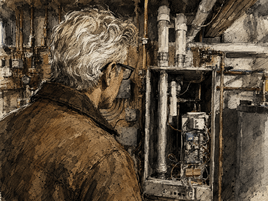 When the boiler died the Sunday before Thanksgiving